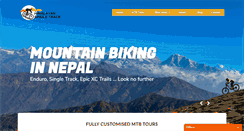 Desktop Screenshot of himalayansingletrack.com